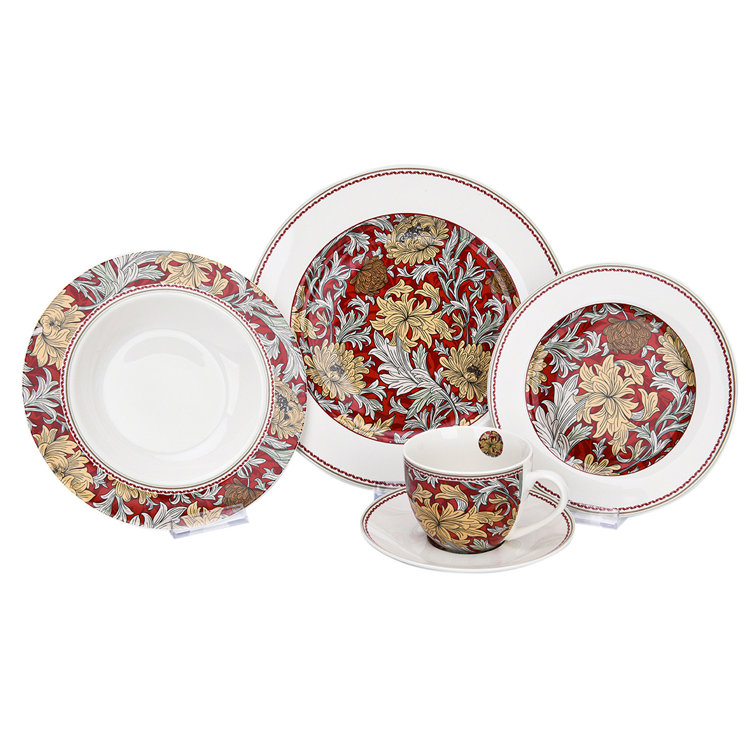 Garden discount dinner set